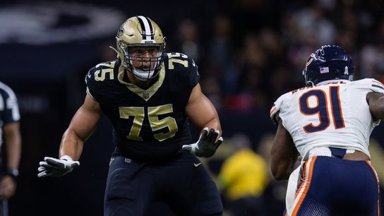 Former Pro Bowl G Andrus Peat announces retirement  (NFL). Photo by Stephen Lew-Imagn Images