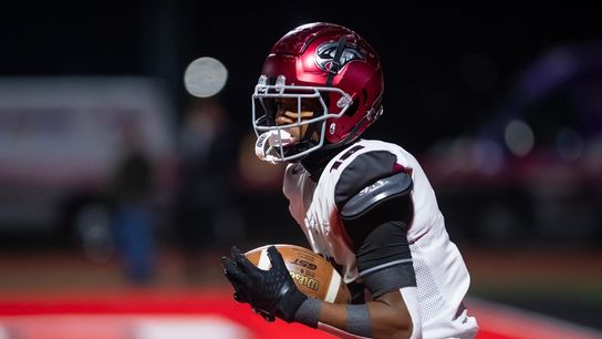 Top WR Jett Harrison, son of Hall of Famer, commits to Ohio State (College Football). Photo by Dan Rainville / USA TODAY NETWORK via Imagn Images