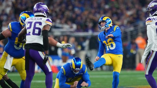 Rams re-sign Joshua Karty as backup plan for troubled kicking game (NFL). Photo by Joe Camporeale