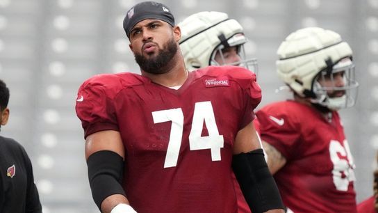 Cardinals OL Isaiah Adams facing gun charges in Canada (NFL). Photo by Joe Rondone/The Republic / USA TODAY NETWORK via Imagn Images