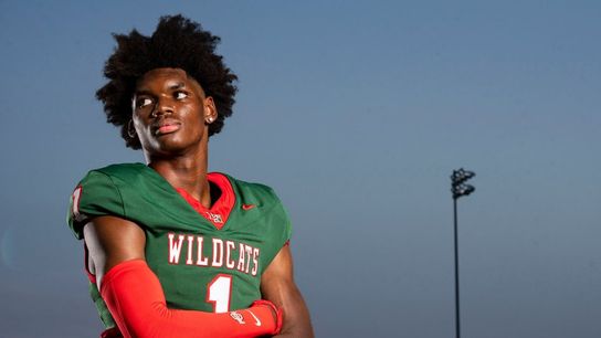 5-star WR Moshun Sales highest-rated Indiana recruit ever (College Football). Photo by Grace Smith/IndyStar / USA TODAY NETWORK via Imagn Images