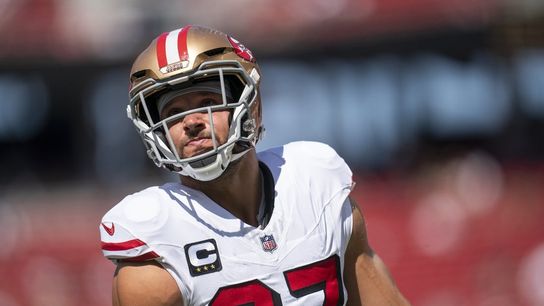 Report: 49ers DE Nick Bosa (calf) out multiple weeks (NFL)