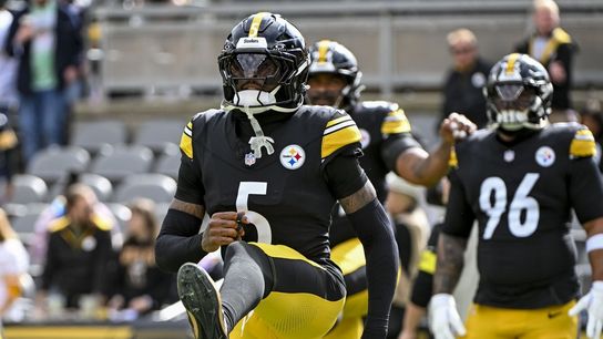 Steelers CB Jalen Ramsey injures knee, placed on PUP list (NFL). Photo by Barry Reeger-Imagn Images