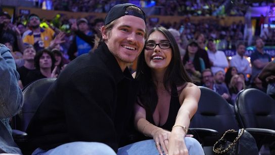 Chargers QB Justin Herbert, singer Madison Beer engaged (NFL). Photo by Kirby Lee-Imagn Images