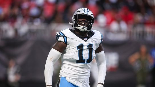 Panthers OLB Nic Scourton (knee) carted off field as training camp opens (NFL)