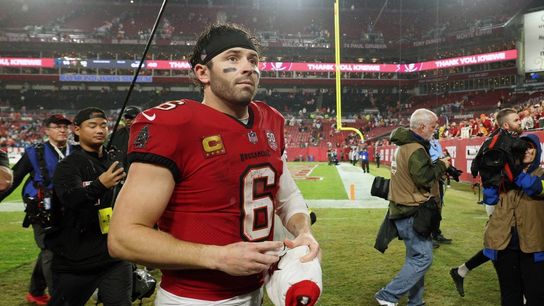 Report: Baker Mayfield, Bucs not close on new contract (NFL). Photo by Nathan Ray Seebeck-Imagn Images