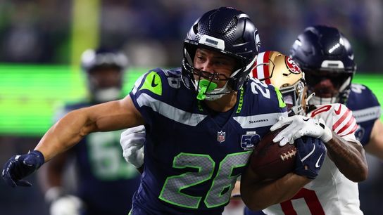 Seahawks RB Zach Charbonnet won't play vs. 49ers (NFL)