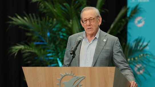 Dolphins owner Stephen Ross promotes son-in-law to run football ops (NFL). Photo by Sam Navarro-Imagn Images