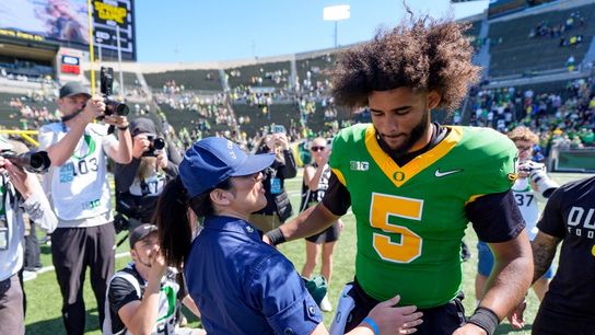 Valuing preparation, QB Dante Moore leads No. 2 Oregon vs. Boise State  (College Football)