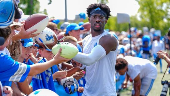 Terrion Arnold can work out for NFL teams; no GPS tracker (NFL). Photo by Kimberly P. Mitchell / USA TODAY NETWORK via Imagn Images