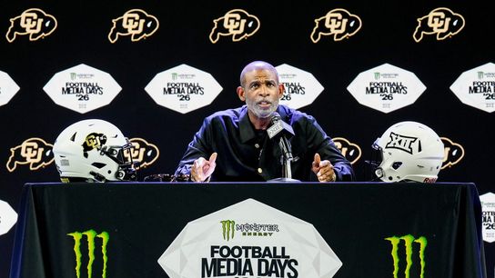 Deion Sanders, Colorado in prove-it mode, embrace doubters (College Football). Photo by Raymond Carlin III-Imagn Images