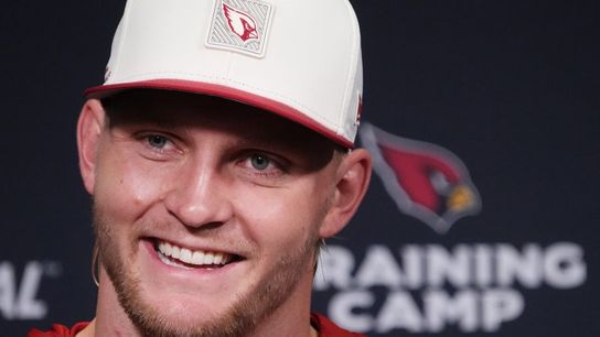 Trey McBride says Cardinals fans not so bad after all (NFL). Photo by Joe Rondone/The Republic / USA TODAY NETWORK via Imagn Images
