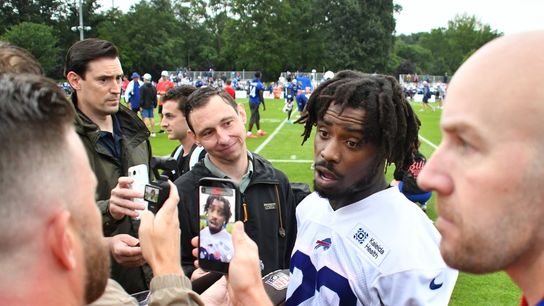 Report: Bills S C.J. Gardner-Johnson has lower calf strain (NFL)