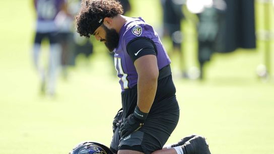 Report: Ravens G Vega Ioane dealing with MCL sprain (NFL)