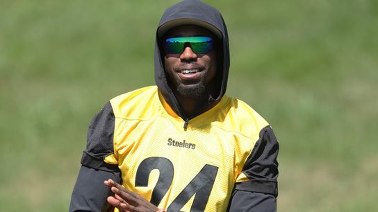 Steelers CB Joey Porter Jr. hints he may sit without new deal (NFL). Photo by Charles LeClaire-Imagn Images