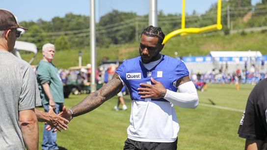 Giants WR Malik Nabers: 'There's no target date' on return (NFL). Photo by Ben Queen-Imagn Images