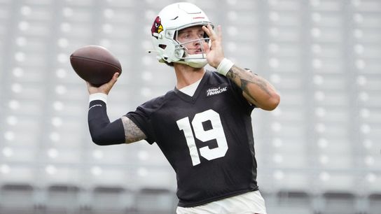 Cardinals starting rookie QB Carson Beck for Hall of Fame game (NFL). Photo by Joe Rondone/The Republic / USA TODAY NETWORK via Imagn Images