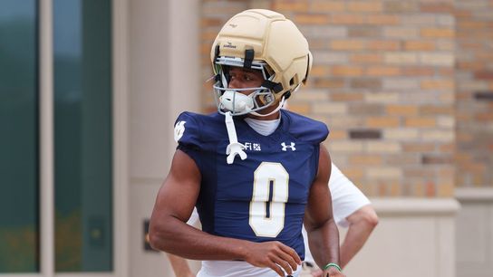 Notre Dame WR Quincy Porter to have season-ending knee surgery (College Football)