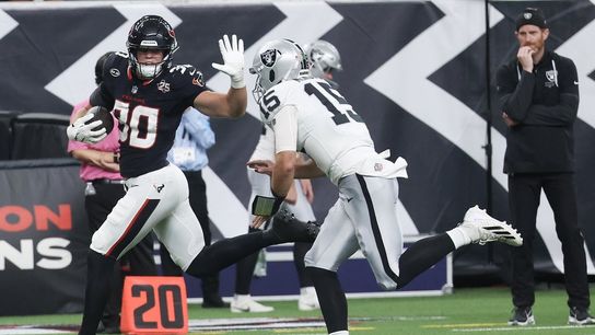 Raiders overcome Fernando Mendoza's pick-six, rally past Texans (NFL)