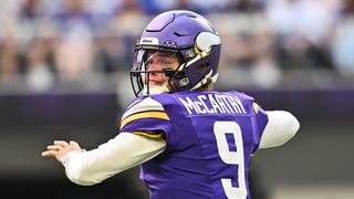 Oddsmakers shrug at Giants adding J.J. McCarthy (NFL). Photo by Jeffrey Becker
