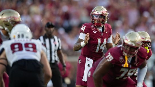 Florida State never trails in season-opening win over New Mexico State (College Football). Photo by Alicia Devine/Tallahassee Democrat / USA TODAY NETWORK via Imagn Images