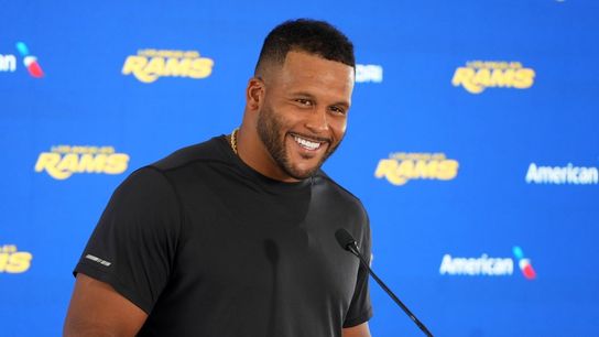 Rams DT Aaron Donald coy about status for Week 1 (NFL)
