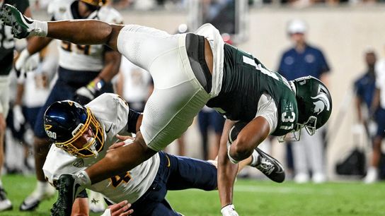 Liam Boyd hits 5 FGs, Michigan State storms back to avoid Toledo upset (College Football)
