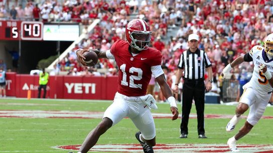 No. 12 Alabama looks to keep ground game rolling at Kentucky (College Football)