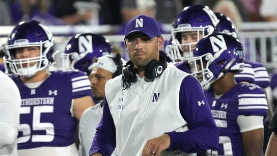 Northwestern extends coach David Braun through 2031 (College Football). Photo by David Banks