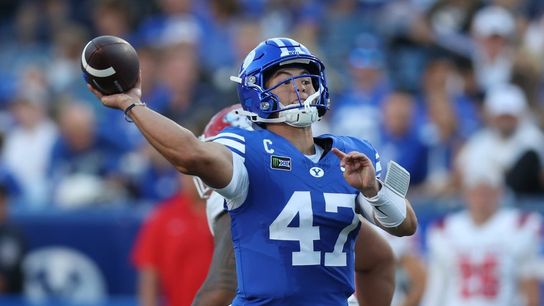 Bear Bachmeier, No. 14 BYU throttle Utah Tech (College Football)
