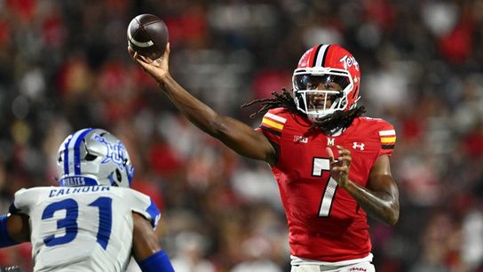 Maryland opens with rout, shutting out Hampton (College Football)