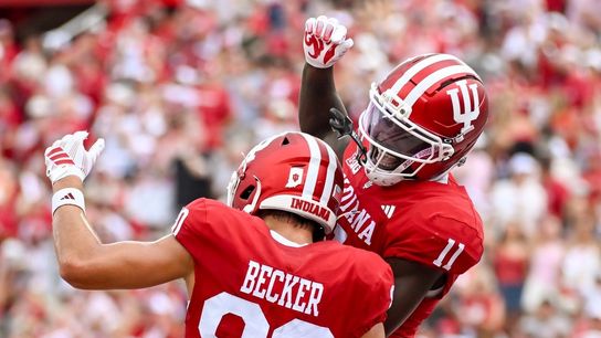Charlie Becker scores 3 TDs in No. 5 Indiana's rout of Howard (College Football)