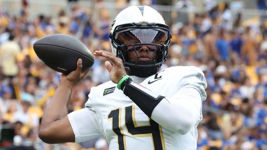 Report: UCF QB Alonza Barnett III (hamstring) out multiple weeks (College Football)