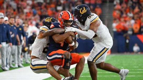 Kingston Lopa's day of thievery leads Cal past Syracuse (College Football)