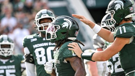 Cam Edwards' running helps Michigan State rout Eastern Michigan (College Football)