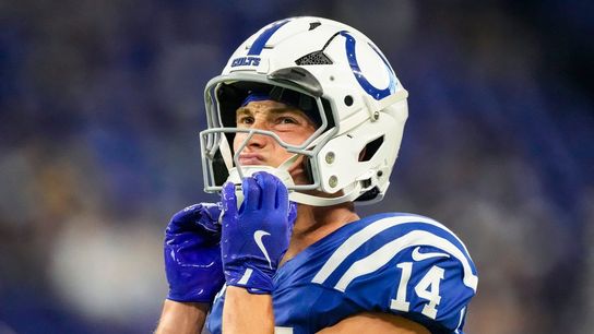Colts WR Alec Pierce (heel) ruled out after early exit vs. Chiefs (NFL)