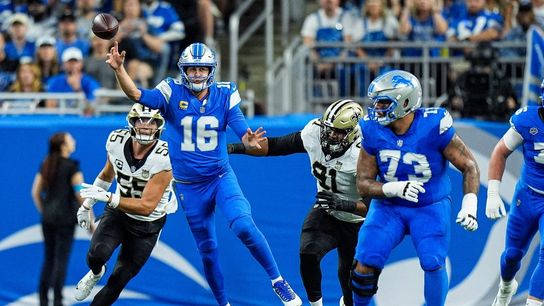 Lions roar on offense before edging Saints 31-30 in OT (NFL)
