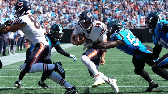 NFL roundup: Bears score 59 in record-setting Week 1 win over Panthers (NFL). Photo by Jim Dedmon-Imagn Images