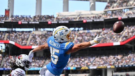 Report: Chargers WR Ladd McConkey undergoing testing on rib injury (NFL)