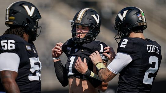 Vanderbilt QB Blaze Berlowitz to start vs. No. 2 Georgia (College Football)