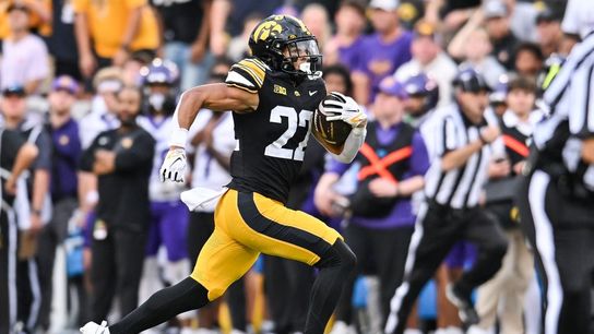 No. 18 Iowa rushes for 422 yards in win over Northern Iowa (College Football)