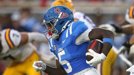 Report: Ole Miss RB Kewan Lacy (shoulder) uncertain to face Florida (College Football)