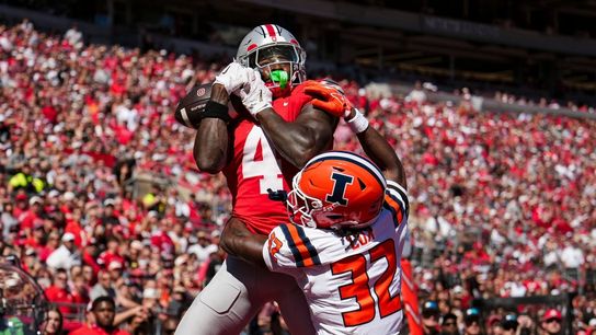 Buckeyes' Jeremiah Smith new Heisman favorite after 4-TD game (College Football)