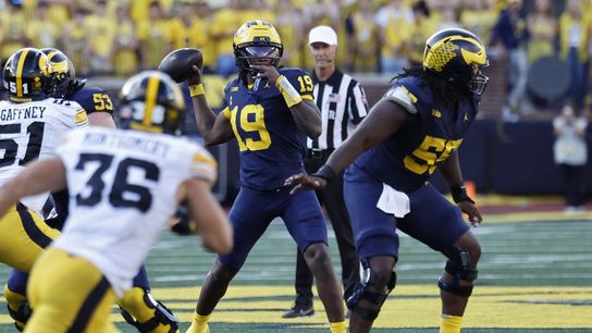 Michigan takes 'work in progress' mentality into meeting with Minnesota  (College Football). Photo by Rick Osentoski