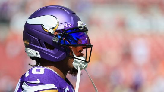 Reports: Vikings WR Justin Jefferson (ankle) may play Sunday (NFL)