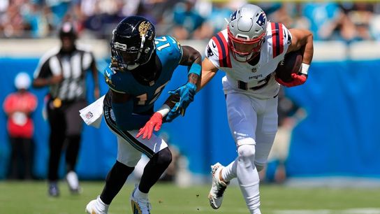 Patriots place WR Mack Hollins (calf) on injured reserve (NFL). Photo by Corey Perrine