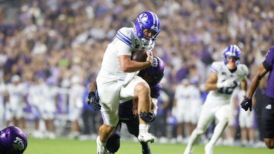 No. 10 BYU loses star RB LJ Martin in tight win over TCU (College Football)