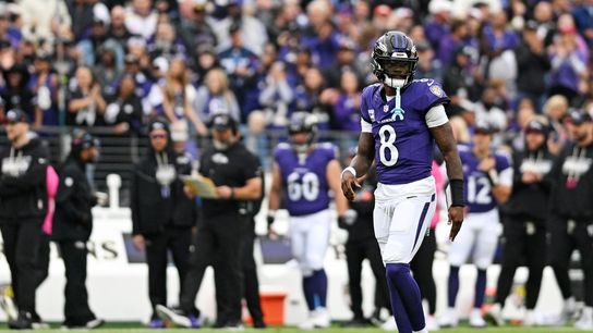 Ravens QB Lamar Jackson (ankle) questionable to return vs. Titans (NFL)