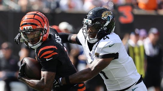 Jaguars knock off Bengals, who lose Ja'Marr Chase (concussion) (NFL). Photo by Joseph Maiorana