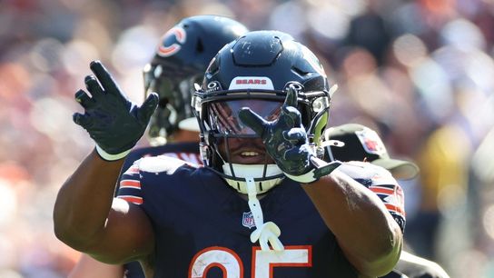 Bears RB Kyle Monangai (toe) out vs. Packers (NFL)